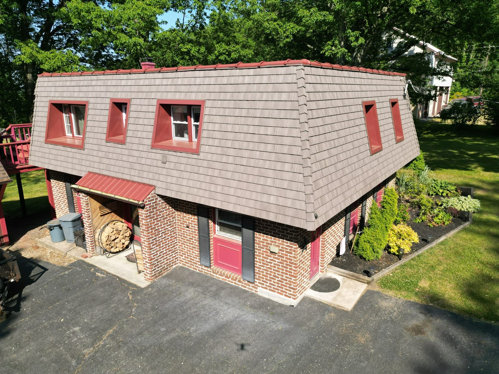 New roof with two dormers in Fleetwood, PA