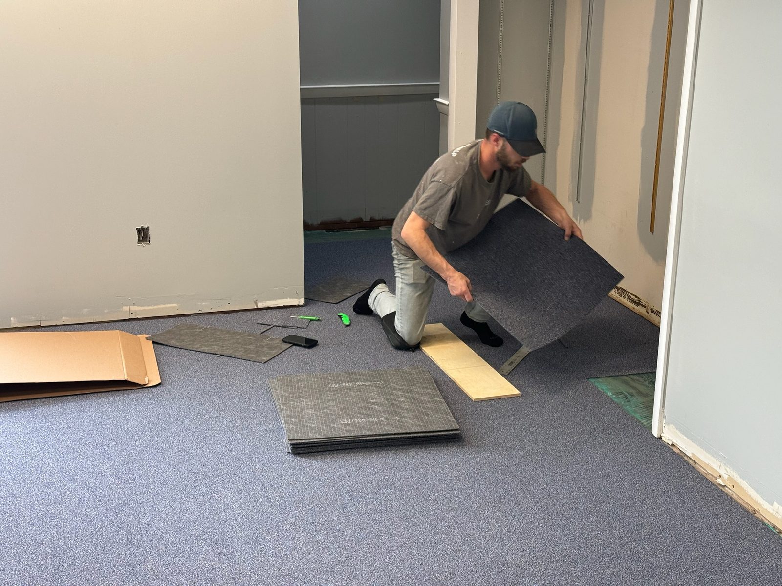 Interior flooring installation in West Reading, PA