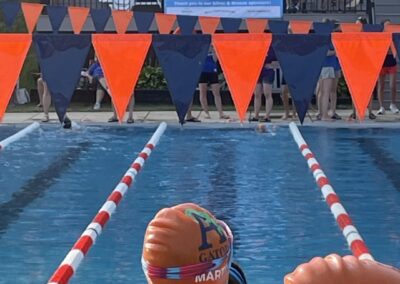 Adamstown Swim Team Gold Sponsor Banner