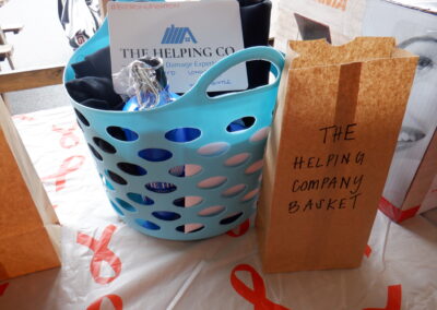 Sponsored gift basket