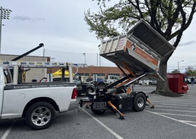 Truck with equipment