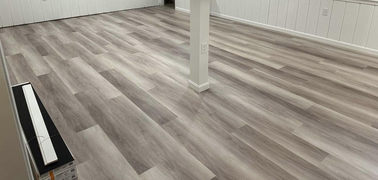 New wooden floor 
