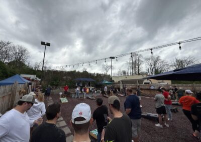 Local event, cornhole tournament